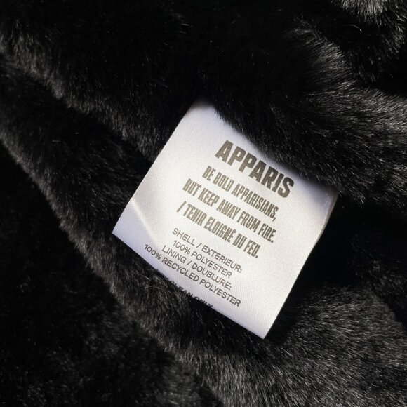 APPARIS Josh Jacket Faux Fur Lined Puffer Cloud Plaid Blue Size XL NEW NWT - Picture 9 of 12